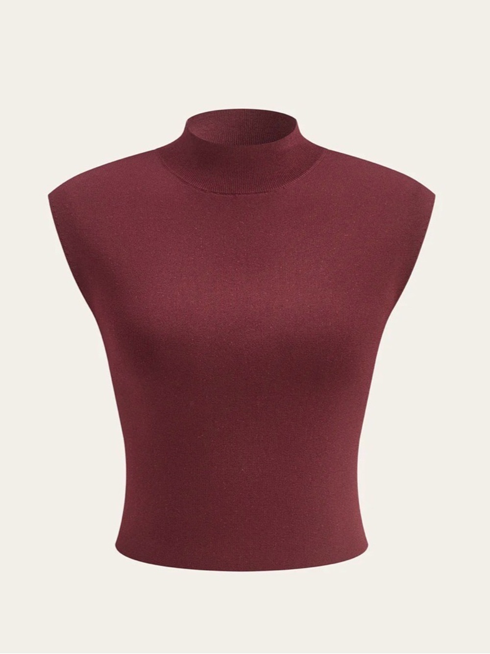 Commense Mock Neck Sleeveless Top and Pleated Midi Skirt Set - Picture 9 of 13